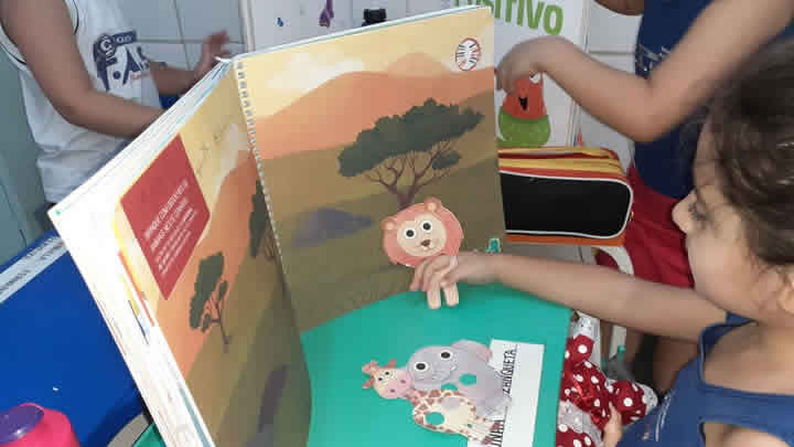 Brincando com dedoches – 1° período – 2019