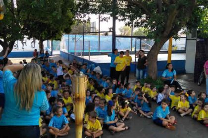 Colégio Fas – Abertura da XIX Olimpaz Colégio Fas - Abertura da XIX Olimpaz